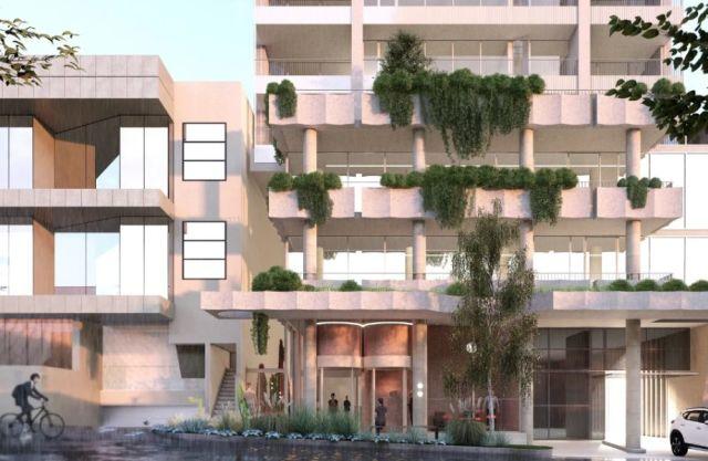 CAAMCo's affordable housing project at 11 Beach Street in Melbourne's Frankston.